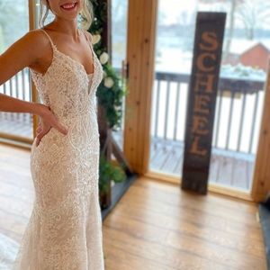 Wedding dress, altered to my size between 2-6